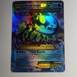 Pokemon Primal Kyogre EX 055/160 Jumbo Cards Promo Holo Mega Oversized - Image 1