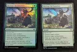 MTG - x2 Heritage Reclamation 1 Regular & 1 FOIL - Tarkir Dragonstorm - Image 1