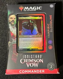 Magic the Gathering MTG Innistrad CRIMSON VOW Commander Deck VAMPIRIC BLOODLINE - Image 1