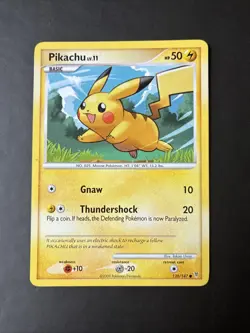 Pokemon TCG Pikachu Supreme Victors Card 120/147 LP - Image 1
