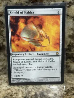 MTG Magic the Gathering Shield of Kaldra (139/165) Darksteel LP - Image 1