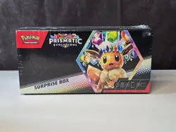Pokemon Scarlet and Violet Prismatic Evolutions Surprise Box (Factory Sealed) - Image 1