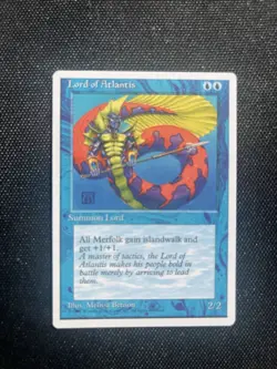 MTG Lord of Atlantis 4th Edition! (LP/NM) - Image 1