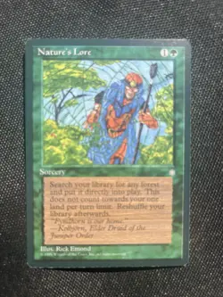 MTG Nature's Lore (Ice Age)! (LP) - Image 1