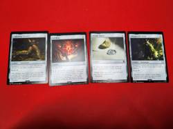 MTG Miscut / Misprint Card Lot - Lightning Greaves, Sol Ring, Whispersilk Cloak. - Image 2