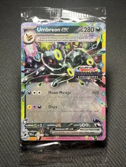 Pokemon TCG Umbreon EX 060/131 Sealed Holo Rare Stamped Prismatic Evolutions - Image 1