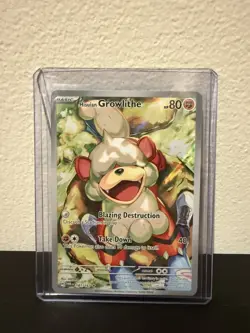 Pokemon - Twilight Masquerade - Hisuian Growlithe 181/167 - Image 1