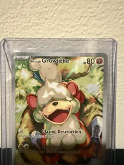 Pokemon - Twilight Masquerade - Hisuian Growlithe 181/167 - Image 2