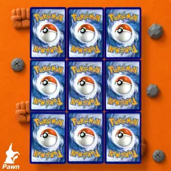 9 Card Pokemon Fighting Type Sheet Holo Reverse Bundle TCG NM Collection - Image 2