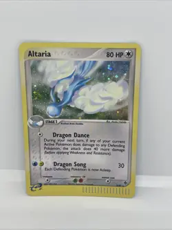 Pokemon TCG Altaria 2/97 EX Dragon Holo Rare 80 HP Dragon Card 2003 LP - Image 1