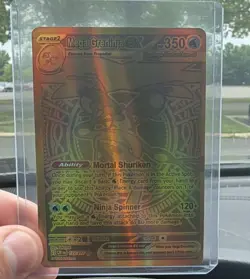Mega Greninja EX 122/217 Gold Card Holo English 2026 - Image 1