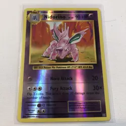 Nidorino 44/108 Evolutions Reverse Holo Pokemon Card - Image 1