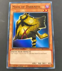 Yu-Gi-Oh Mask Of Darkness Common Card 1st Edition SBC1-ENF09 NM - Image 1