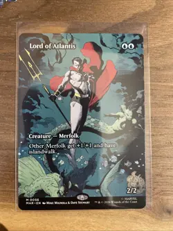 Magic: The Gathering Lord of Atlantis Rare Regular Full Art Eng 0056 Marvel - Image 1