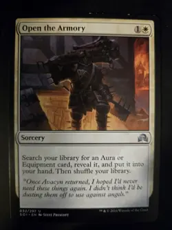Open the Armory LP Shadows over Innistrad MTG FREE SHIPPING - Image 1