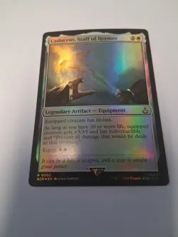 MTG Caduceus, Staff of Hermes Universes Beyond: Assassin's Creed Foil - Image 1