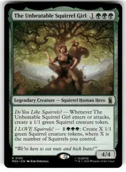The Unbeatable Squirrel Girl 193 Marvel Super Heroes Magic: The Gathering NM - Image 1