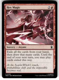 Hex Magic 133 Uncommon Marvel Super Heroes Magic: The Gathering Near Mint - Image 1