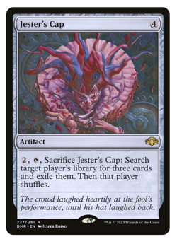 MTG - 1 x Jester's Cap - Rare Artifact - Dominaria Remastered (DMR) - M/NM - Image 1