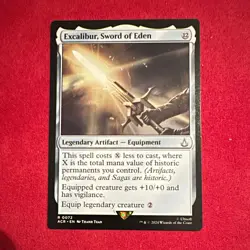 Magic: The Gathering Excalibur, Sword of Eden MTG Rare - Image 1