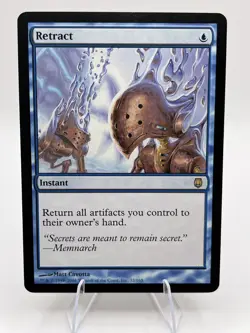 Retract - Darksteel - MTG Magic the Gathering - Lightly Played - Image 1