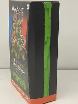 Magic the Gathering Teenage Mutant Ninja Turtles Turtle Power Commander Deck New - Image 2