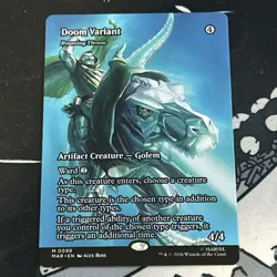 Doom Variant - Roaming Throne (Borderless) Marvel Universe Eternal-Legal Regular - Image 1