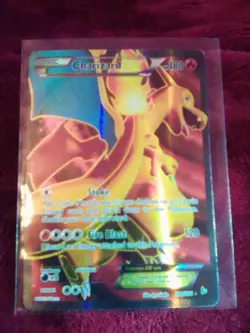 Charizard EX full holo pokemon card - Image 1
