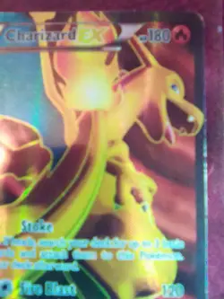 Charizard EX full holo pokemon card - Image 3