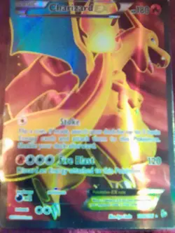 Charizard EX full holo pokemon card - Image 4