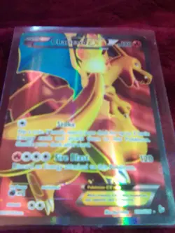 Charizard EX full holo pokemon card - Image 5