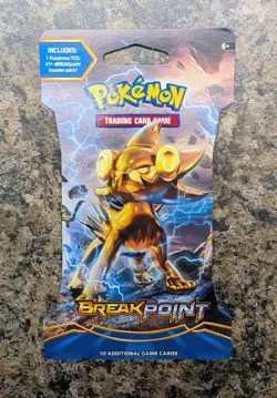 Pokemon TCG XY Breakpoint Sealed Sleeved Booster Pack Luxray Art - Image 1