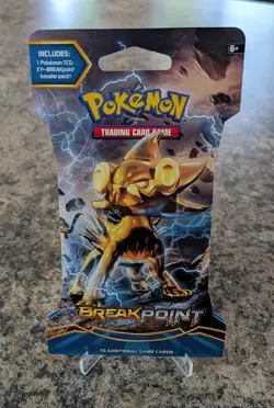 Pokemon TCG XY Breakpoint Sealed Sleeved Booster Pack Luxray Art - Image 3