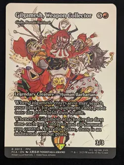 (Normal) Gilgamesh, Weapon Collector - Godo, Bandit Warlord (Showcase) (013) FIN - Image 1