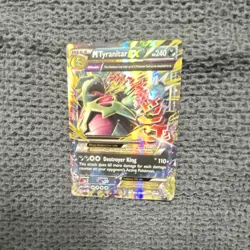 M Tyranitar EX 43/98 XY Full Art Holo Ultra Rare EN Mega 240 HP - Image 1