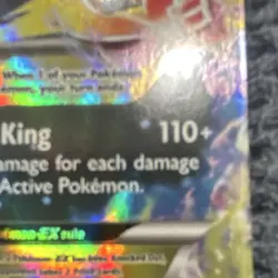 M Tyranitar EX 43/98 XY Full Art Holo Ultra Rare EN Mega 240 HP - Image 4
