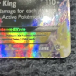 M Tyranitar EX 43/98 XY Full Art Holo Ultra Rare EN Mega 240 HP - Image 5