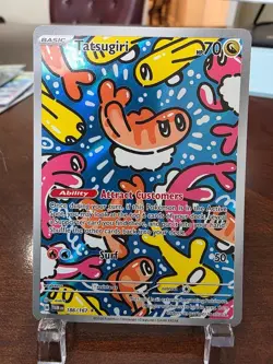 Tatsugiri 186/167 Sv06: Twilight Masquerade Holo IR English Pokemon TCG - Image 1