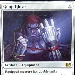 Genji Glove - Reg - MTG - Final Fantasy - FIN - 0258 - RARE ~ NM - Image 1
