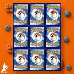 9 Card Pokemon Fighting Type Sheet Holo Reverse Bundle TCG NM Collection - Image 2