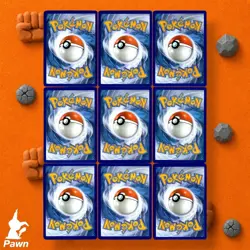 9 Card Pokemon Fighting Type Sheet Holo Reverse Bundle TCG NM Collection - Image 2