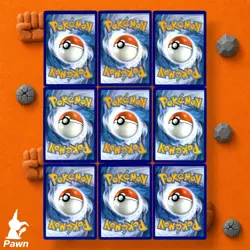 9 Card Pokemon Fighting Type Sheet Holo Reverse Bundle TCG NM Collection - Image 2