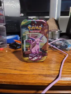 Pokemon TCG: Scarlet & Violet Prismatic Evolutions Mini Tin New, Sealed - Image 2