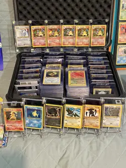 Huge Pokemon Card Collection 100 Holos Vintage Shining WOTC 5 Charizards 🔥 📈 - Image 1