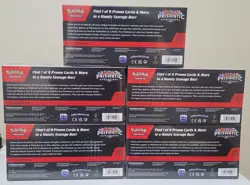 Pokemon Scarlet & Violet Prismatic Evolutions Sealed Surprise Box Lot Of (5) NEW - Image 2
