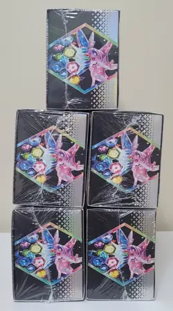 Pokemon Scarlet & Violet Prismatic Evolutions Sealed Surprise Box Lot Of (5) NEW - Image 3