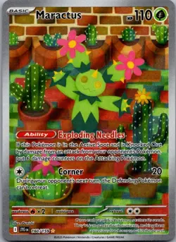 Maractus 160/159 Illustration Rare Journey Together Pokemon Holo Near Mint - Image 1