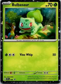 Bulbasaur (Cosmos Holo) 046 Promo Scarlet & Violet Promo Pokemon Near Mint - Image 1