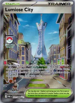 Lumiose City 111/088 Ultra Rare Perfect Order Pokemon Holo Near Mint - Image 1