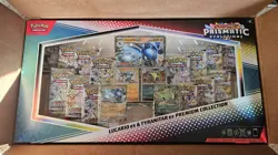 Pokemon TCG: Prismatic Evo Lucario Tyranitar Ex Premium Collection Sealed 2x Lot - Image 1